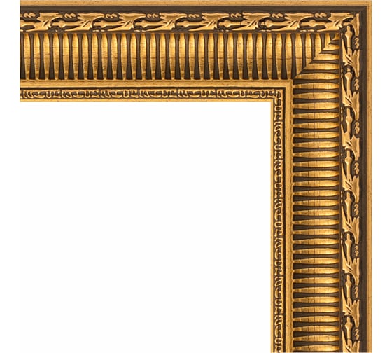 Зеркало EVOFORM в багетной раме - золотой акведук 61 mm (40x50 cm) 1350