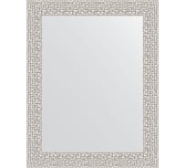 Зеркало EVOFORM в багетной раме - мозаика хром 46 mm (38x48 cm) 3004