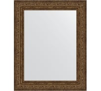 Зеркало EVOFORM в багетной раме - виньетка состаренная бронза 56 mm (40x50 cm) 3009