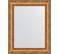 Зеркало EVOFORM в багетной раме - золотые бусы на бронзе 60 mm (41x51 cm) 3010