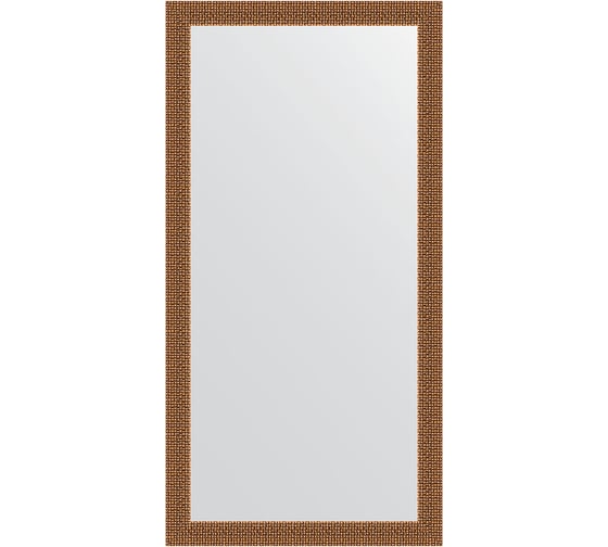 Зеркало EVOFORM в багетной раме - мозаика медь 46 mm (51x101 cm) 3067