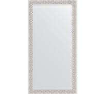 Зеркало EVOFORM в багетной раме - мозаика хром 46 mm (51x101 cm) 3068