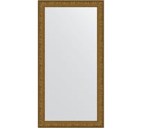 Зеркало EVOFORM в багетной раме - виньетка состаренное золото 56 mm (54x104 cm) 3071
