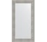 Зеркало EVOFORM в багетной раме - волна хром 90 mm (60x110 cm) 3089 1