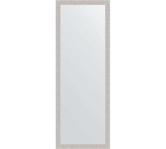 Зеркало EVOFORM в багетной раме - мозаика хром 46 mm (51x141 cm) 3100 1