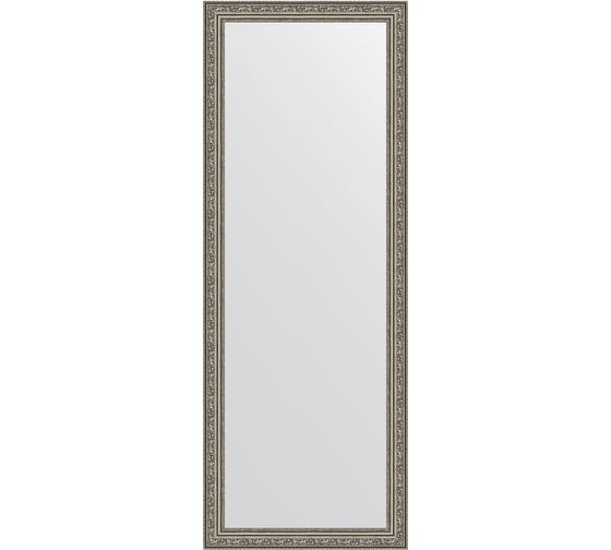 Зеркало EVOFORM в багетной раме - виньетка состаренное серебро 56 mm (54x144 cm) 3104 1