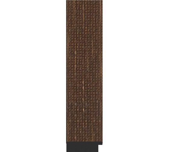 Зеркало EVOFORM в багетной раме - мозаика античная медь 70 mm (56x146 cm) 3113