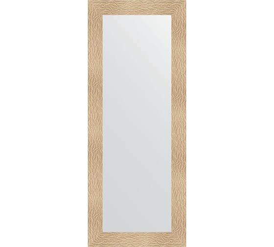 Зеркало EVOFORM в багетной раме - золотые дюны 90 mm (60x150 cm) 3117 1
