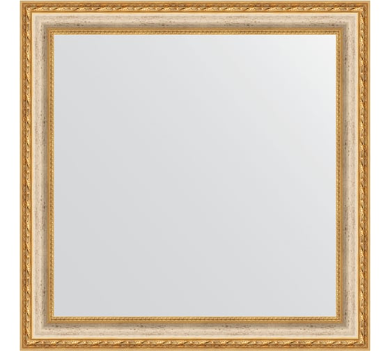 Зеркало EVOFORM в багетной раме - версаль кракелюр 64 mm (65x65 cm) 3141