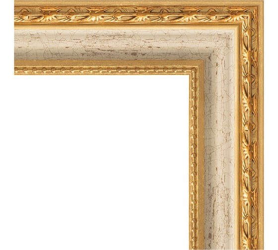 Зеркало EVOFORM в багетной раме - версаль кракелюр 64 mm (65x65 cm) 3141