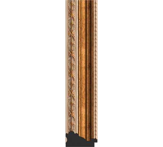 Зеркало EVOFORM в багетной раме - версаль бронза 64 mm (65x85 cm) 3175