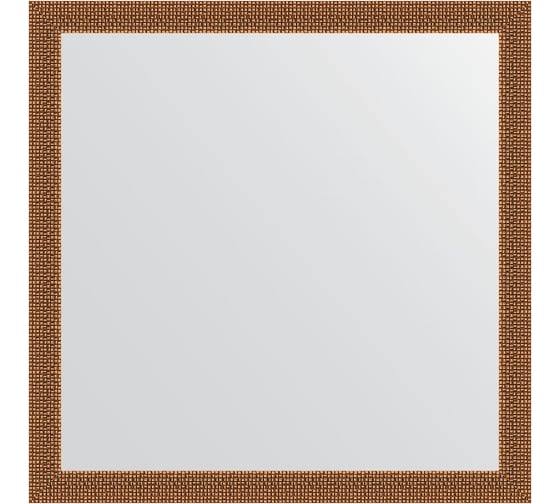 Зеркало EVOFORM в багетной раме - мозаика медь 46 mm (71x71 cm) 3227 1