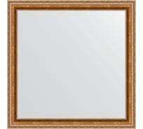 Зеркало EVOFORM в багетной раме - версаль бронза 64 mm (75x75 cm) 3239