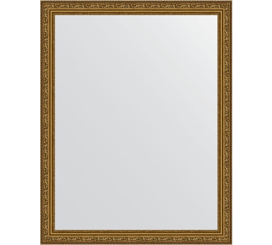 Зеркало EVOFORM в багетной раме - виньетка состаренное золото 56 mm (74x94 cm) 3263 1