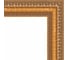Зеркало EVOFORM в багетной раме - золотые бусы на бронзе 60 mm (75x95 cm) 3266 4