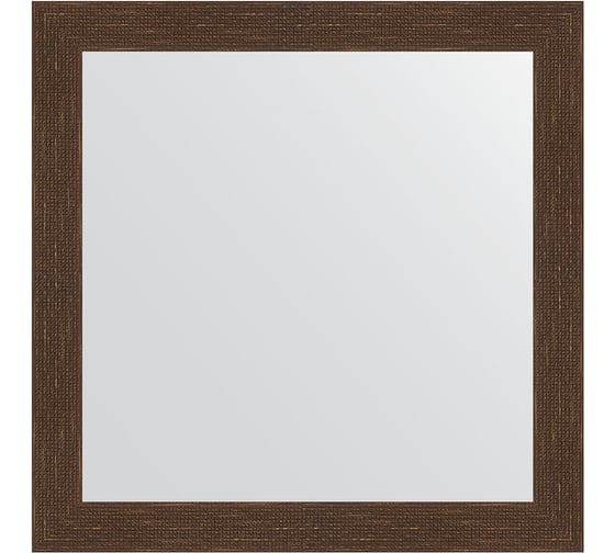 Зеркало EVOFORM в багетной раме - мозаика античная медь 70 mm (76x76 cm) 3241