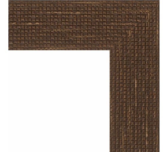 Зеркало EVOFORM в багетной раме - мозаика античная медь 70 mm (76x76 cm) 3241