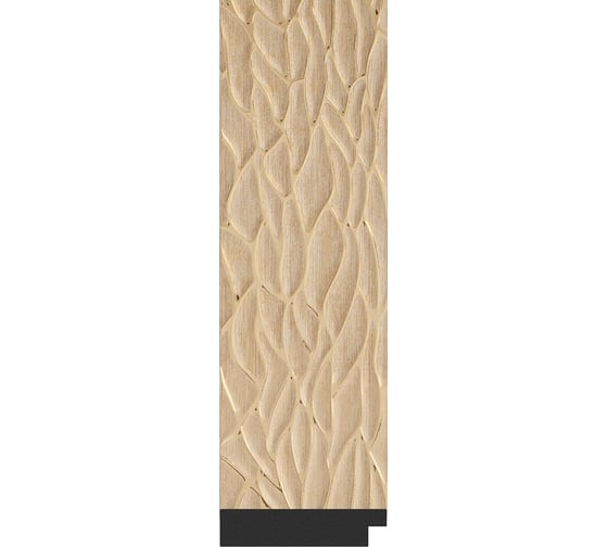 Зеркало EVOFORM в багетной раме - золотые дюны 90 mm (80x100 cm) 3277