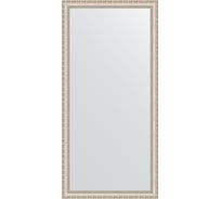 Зеркало EVOFORM в багетной раме - версаль серебро 64 mm (75x155 cm) 3334