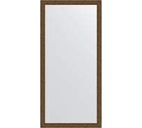 Зеркало EVOFORM в багетной раме - виньетка состаренная бронза 56 mm (74x154 cm) 3329