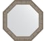 Зеркало EVOFORM в багетной раме - виньетка состаренное серебро 56 mm (50,4x50,4 cm) 3691 1