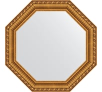Зеркало EVOFORM в багетной раме - золотой акведук 61 mm (50,4x50,4 cm) 3715