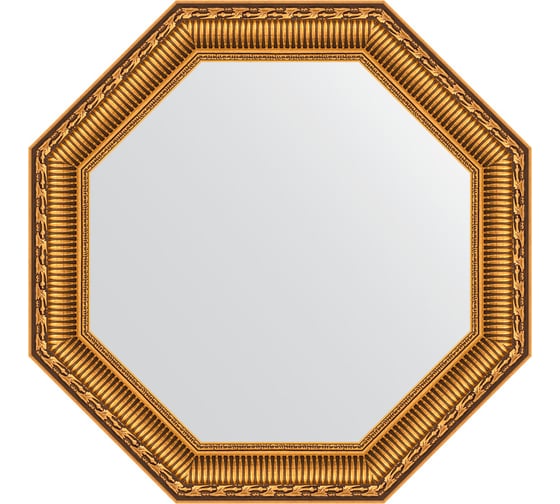 Зеркало EVOFORM в багетной раме - золотой акведук 61 mm (50,4x50,4 cm) 3715 1