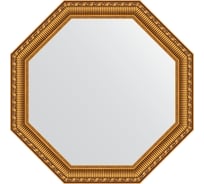 Зеркало EVOFORM в багетной раме - золотой акведук 61 mm (60,4x60,4 cm) 3716