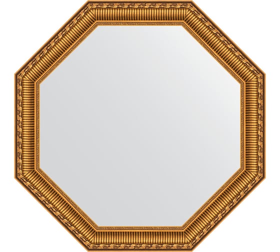Зеркало EVOFORM в багетной раме - золотой акведук 61 mm (60,4x60,4 cm) 3716 1