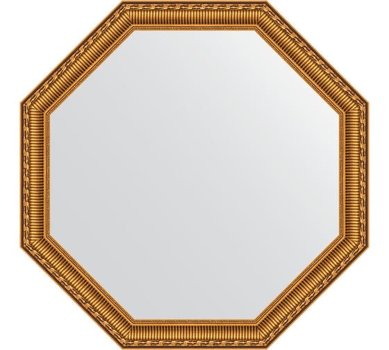 Зеркало EVOFORM в багетной раме - золотой акведук 61 mm (70,4x70,4 cm) 3717 1