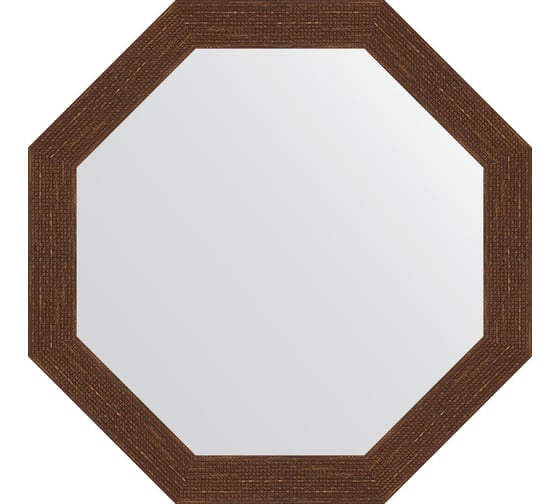 Зеркало EVOFORM в багетной раме - мозаика античная медь 70 mm (73,0x73,0 cm) 3741