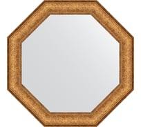 Зеркало EVOFORM в багетной раме - медный эльдорадо 73 mm (63,6x63,6 cm) 3761