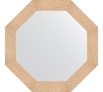 Зеркало EVOFORM в багетной раме - золотые дюны 90 mm (76,6x76,6 cm) 3798