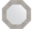 Зеркало EVOFORM в багетной раме - волна хром 90 mm (56,6x56,6 cm) 3808 1