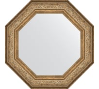 Зеркало EVOFORM в багетной раме - виньетка античная бронза 109 mm (70,6x70,6 cm) 3851