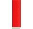 Зеркало EVOFORM в багетной раме - красная волна 89 mm (60x150 cm) 3903 3