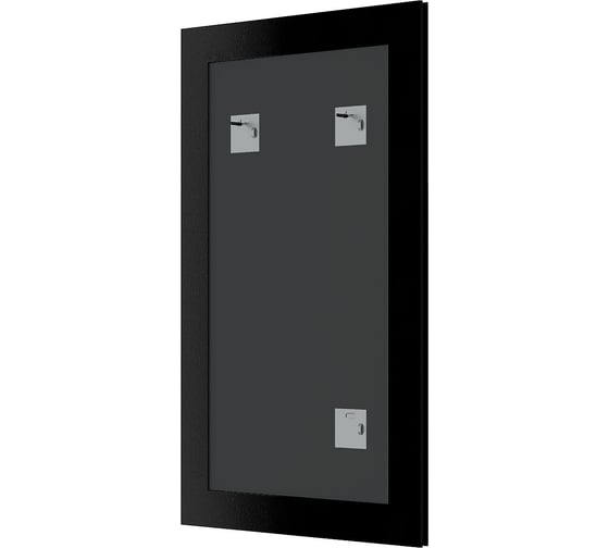 Зеркало EVOFORM в багетной раме - красная волна 89 mm (70x90 cm) 3905