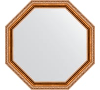 Зеркало EVOFORM в багетной раме - версаль бронза 64 mm (67x67 cm) 3990