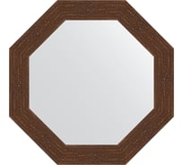 Зеркало EVOFORM в багетной раме - мозаика античная медь 70 mm (57x57 cm) 3999