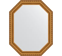 Зеркало EVOFORM в багетной раме - золотой акведук 61 mm (55x70 cm) 7058