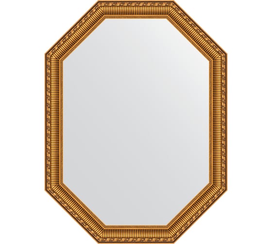 Зеркало EVOFORM в багетной раме - золотой акведук 61 mm (60x80 cm) 7059