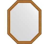 Зеркало EVOFORM в багетной раме - золотой акведук 61 mm (70x90 cm) 7060
