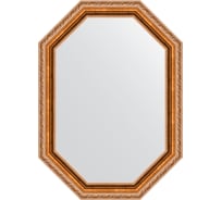 Зеркало EVOFORM в багетной раме - версаль бронза 64 mm (52x72 cm) 7069