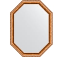 Зеркало EVOFORM в багетной раме - версаль бронза 64 mm (62x82 cm) 7071