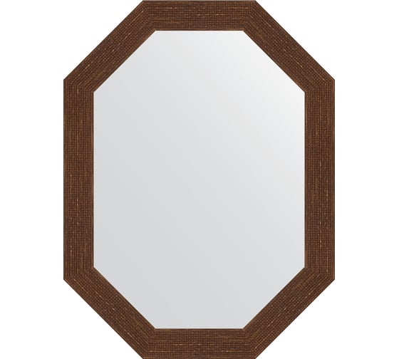 Зеркало EVOFORM в багетной раме - мозаика античная медь 70 mm (62x82 cm) 7091 1