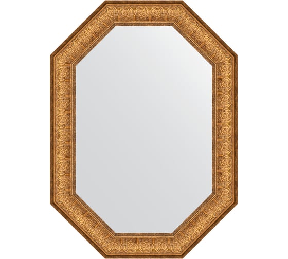 Зеркало EVOFORM в багетной раме - медный эльдорадо 73 mm (53x73 cm) 7129 1