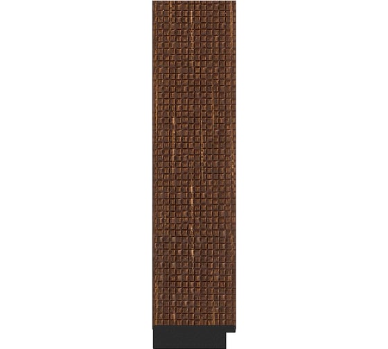 Зеркало EVOFORM в багетной раме - мозаика античная медь 70 mm (52x72 cm) 7089