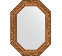 Зеркало EVOFORM в багетной раме - виньетка бронзовая 85 mm (55x75 cm) 7145