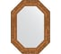 Зеркало EVOFORM в багетной раме - виньетка бронзовая 85 mm (55x75 cm) 7145 1