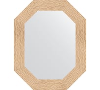 Зеркало EVOFORM в багетной раме - золотые дюны 90 mm (61x76 cm) 7178